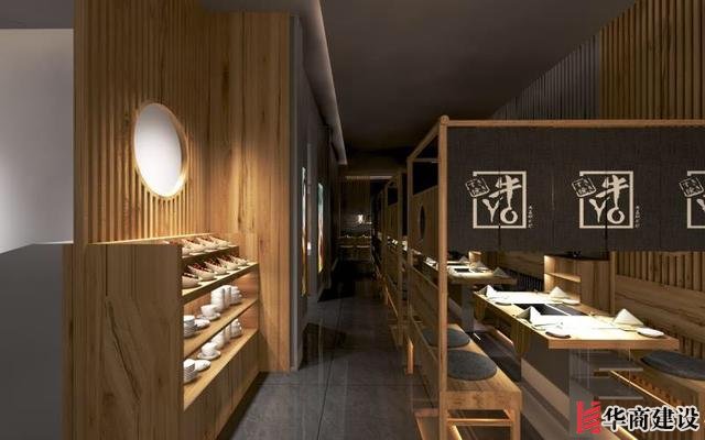 廣州170平日料店裝修,設(shè)計(jì)后實(shí)用餐位達(dá)到56位