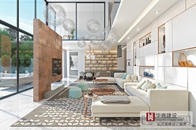 廣州躍層住宅裝修,演繹別樣浪漫